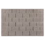 Mijölnir Alfombrilla de Baño Tile Brown